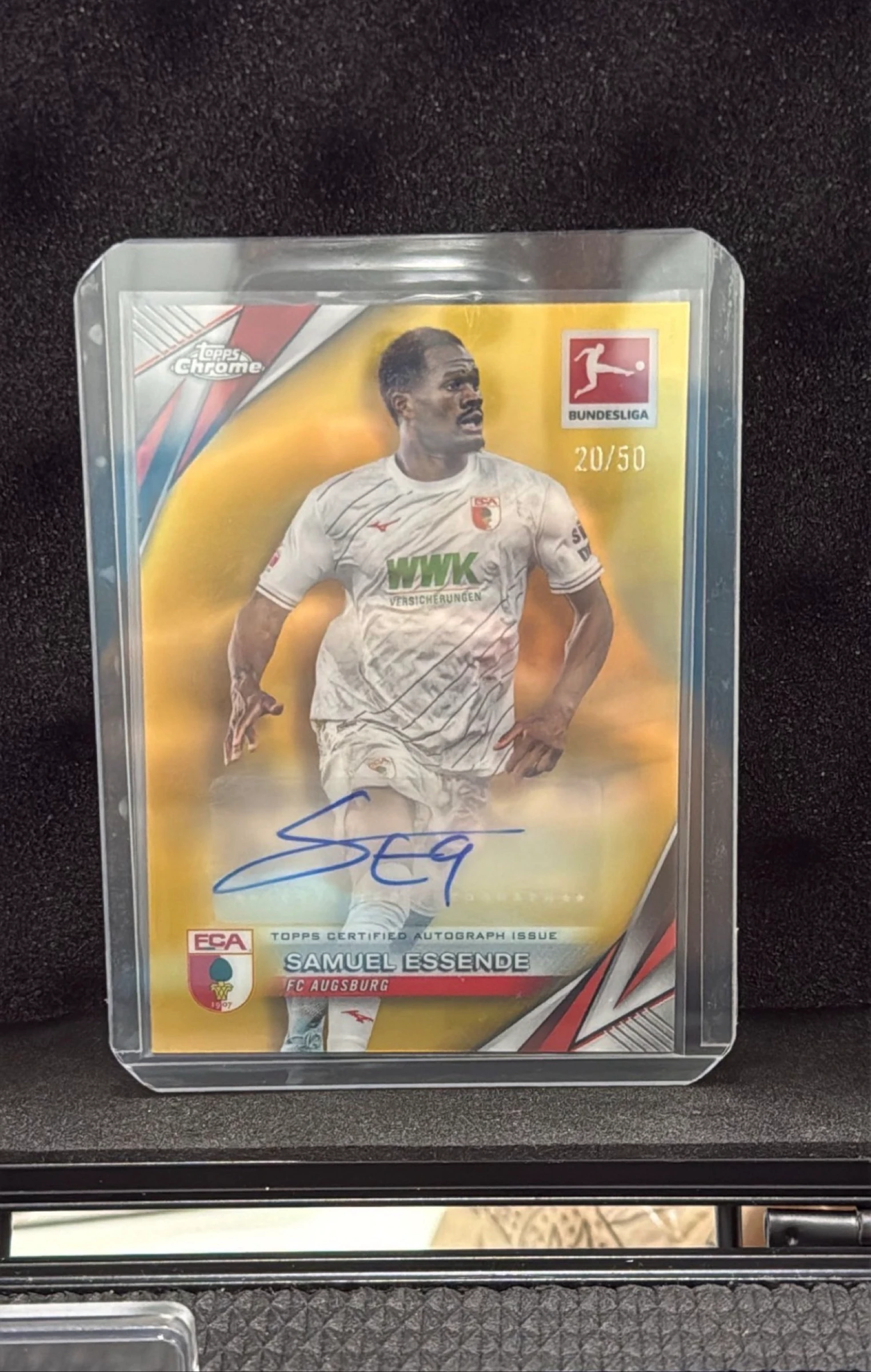 Samuel Essende Topps Auto /50 🔥